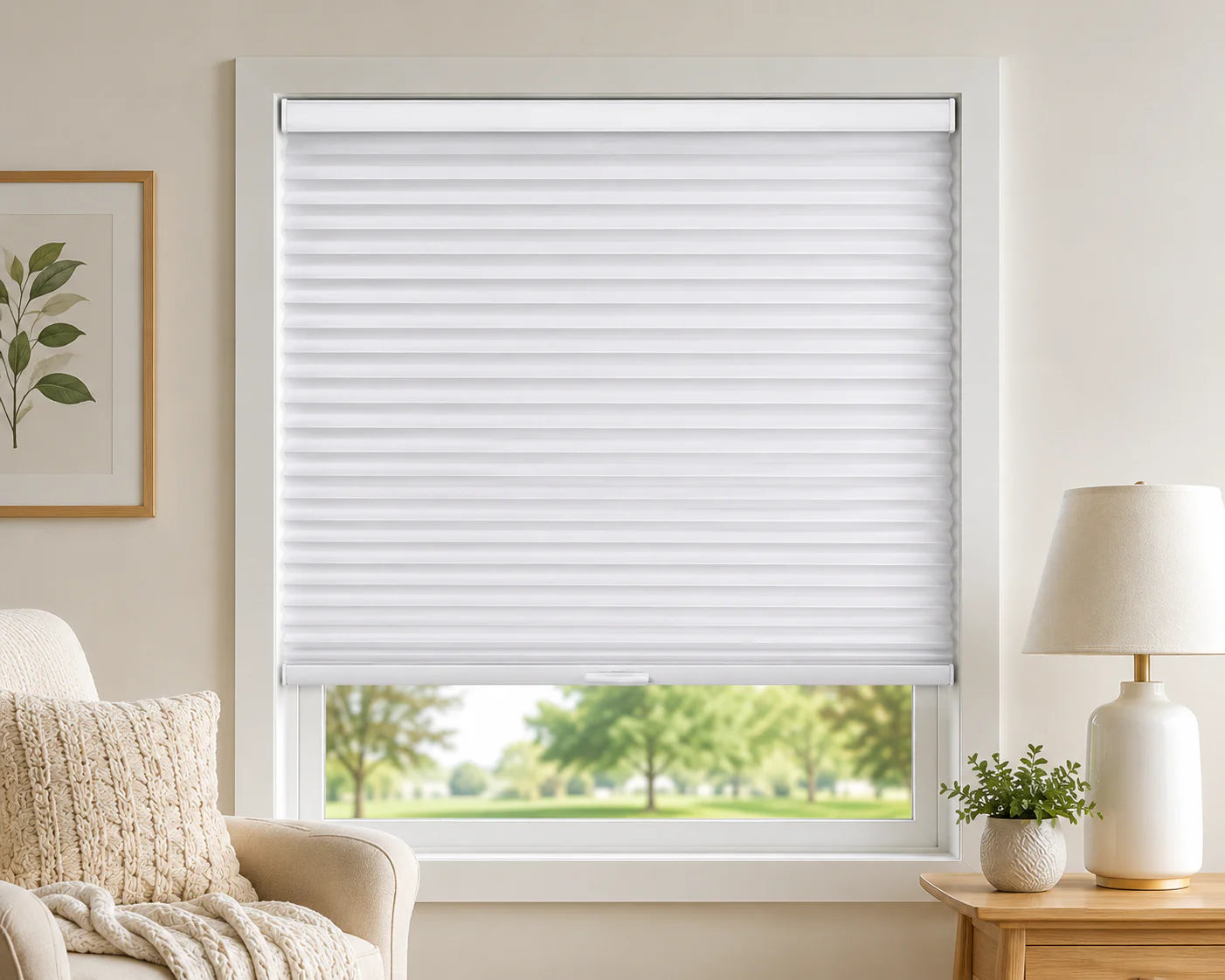 No-Drill Adjustable Blinds