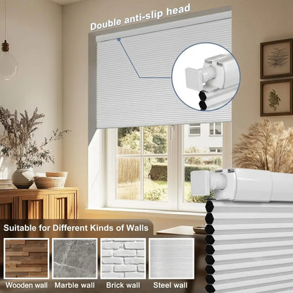 No Drill Adjustable Blinds