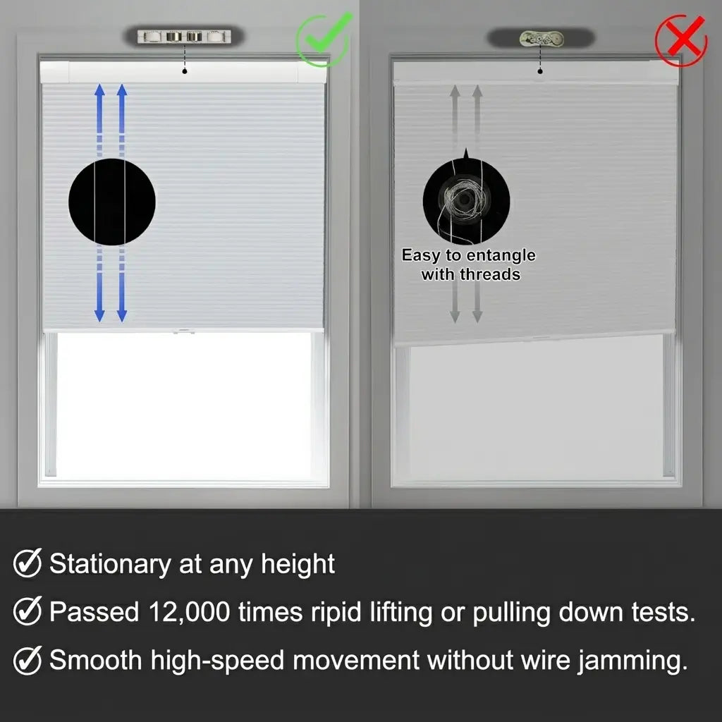 No Drill Adjustable Blinds